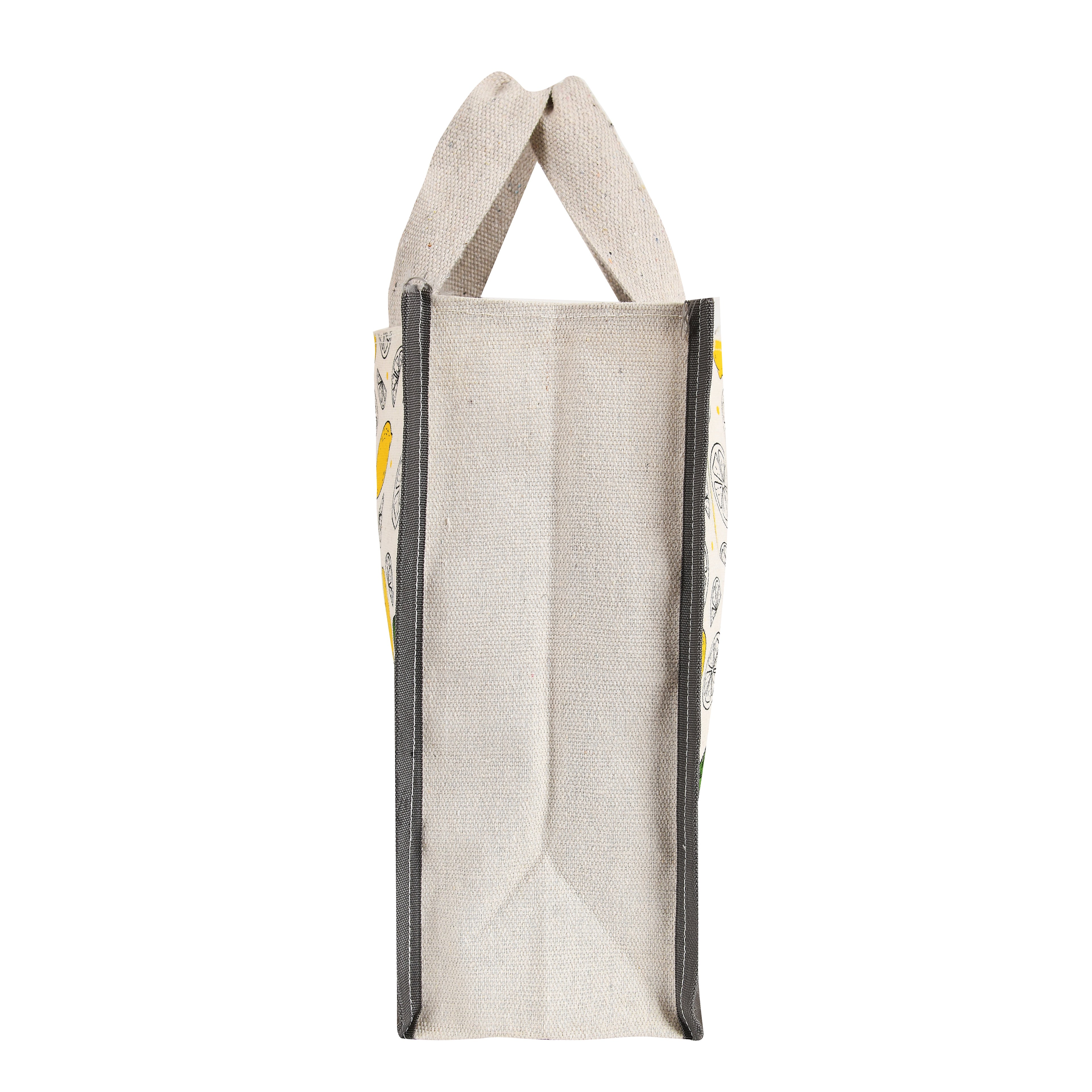 HSPL Printed Canvas Shopping Bags – Pack of 2