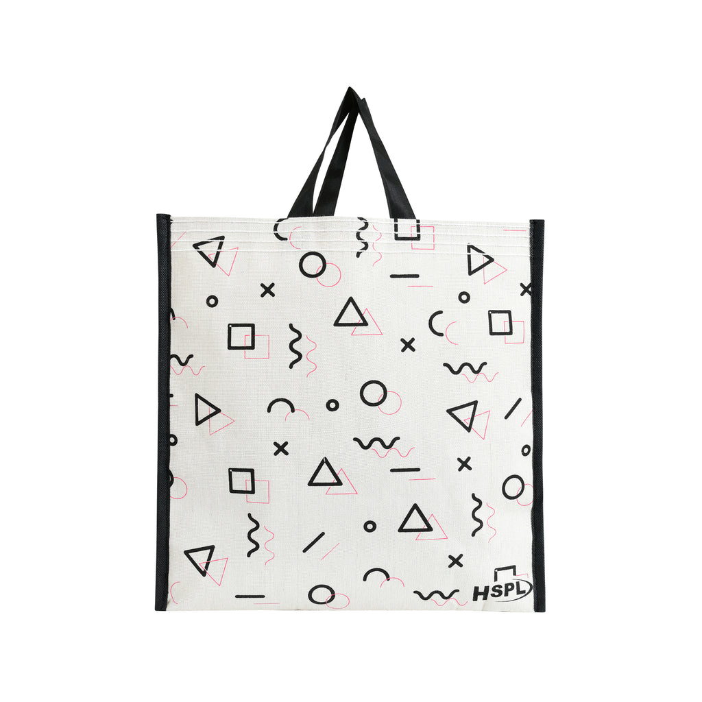 HSPL PRINTED TOTE BAGS(PACK OF 5)