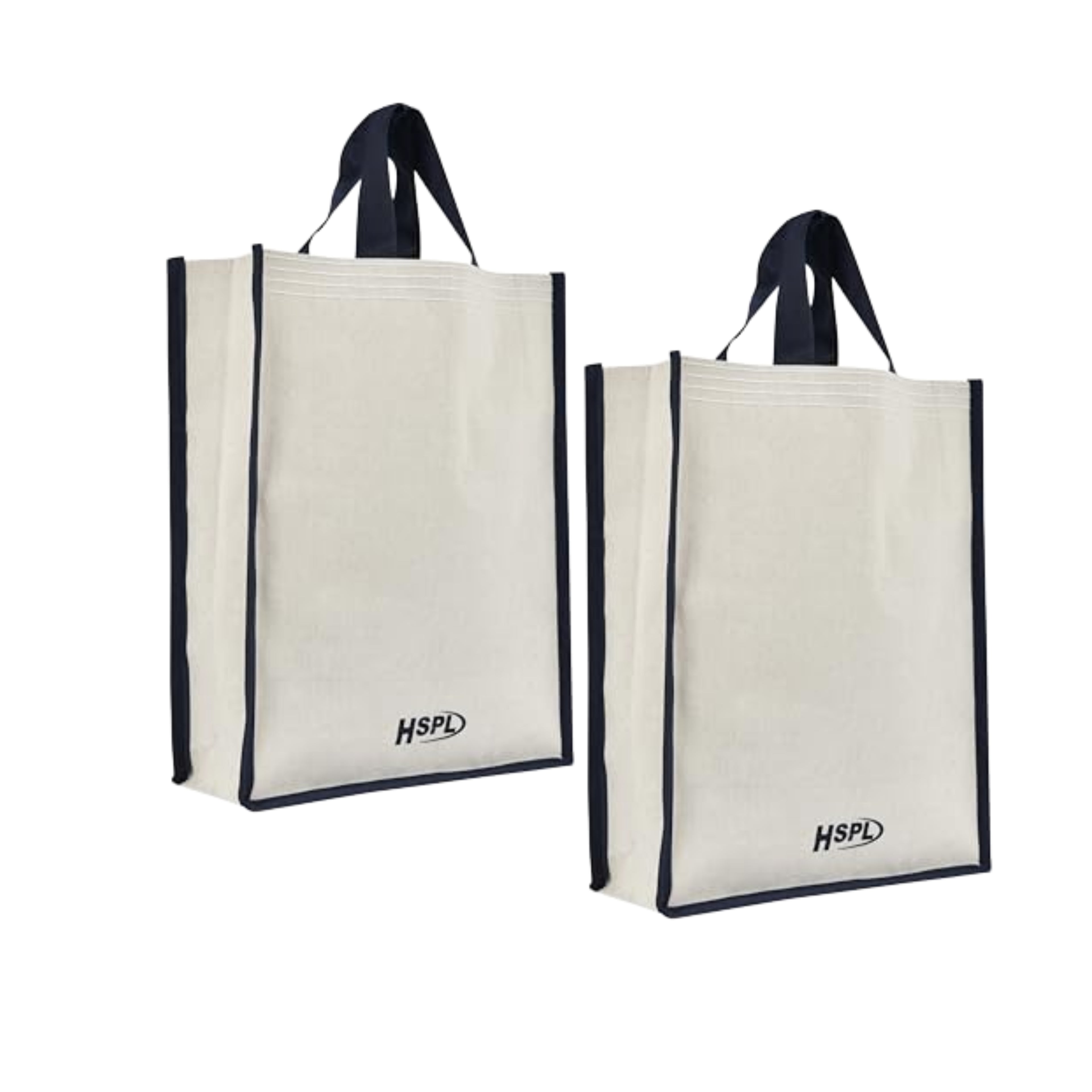HSPL Plain Tote Bag (Pack of 2)