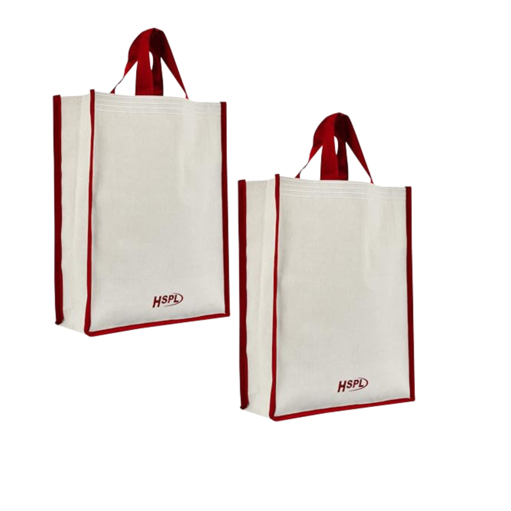 HSPL Plain Tote Bag (Pack of 2)