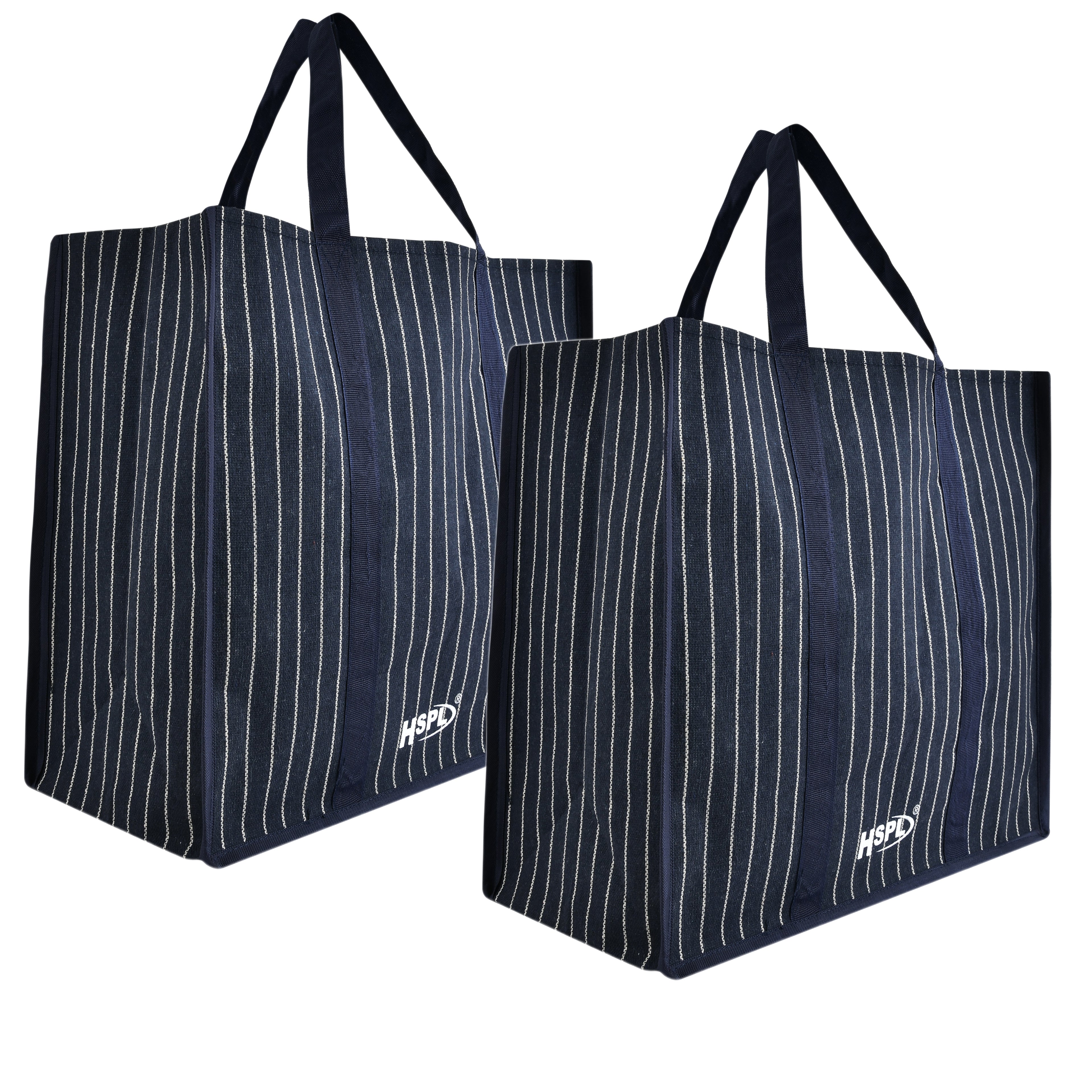 Pair of HSPL Premium Utility Storage Tote Bag
