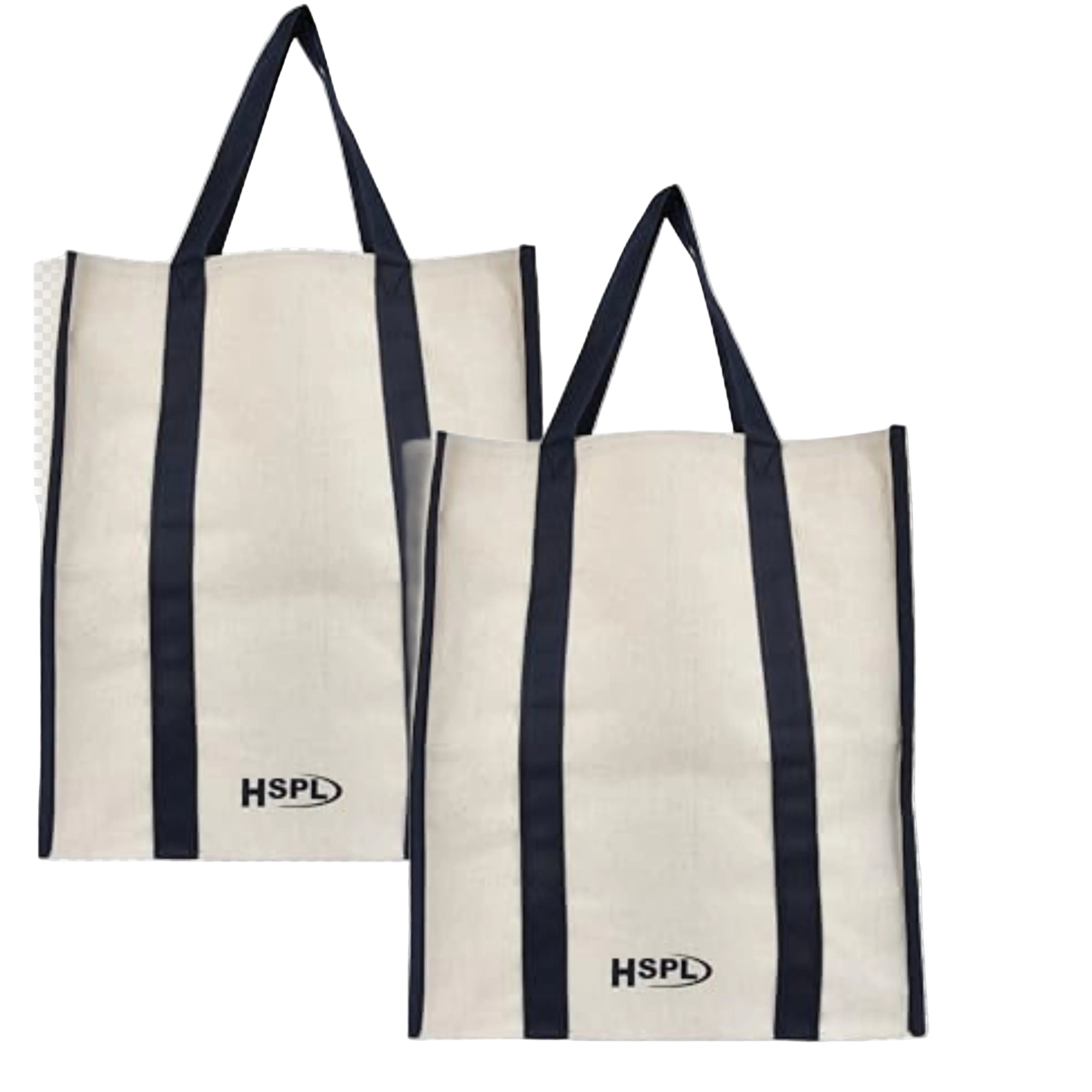 HSPL Eco-Friendly Canvas Tote Bag( PACK OF 2)